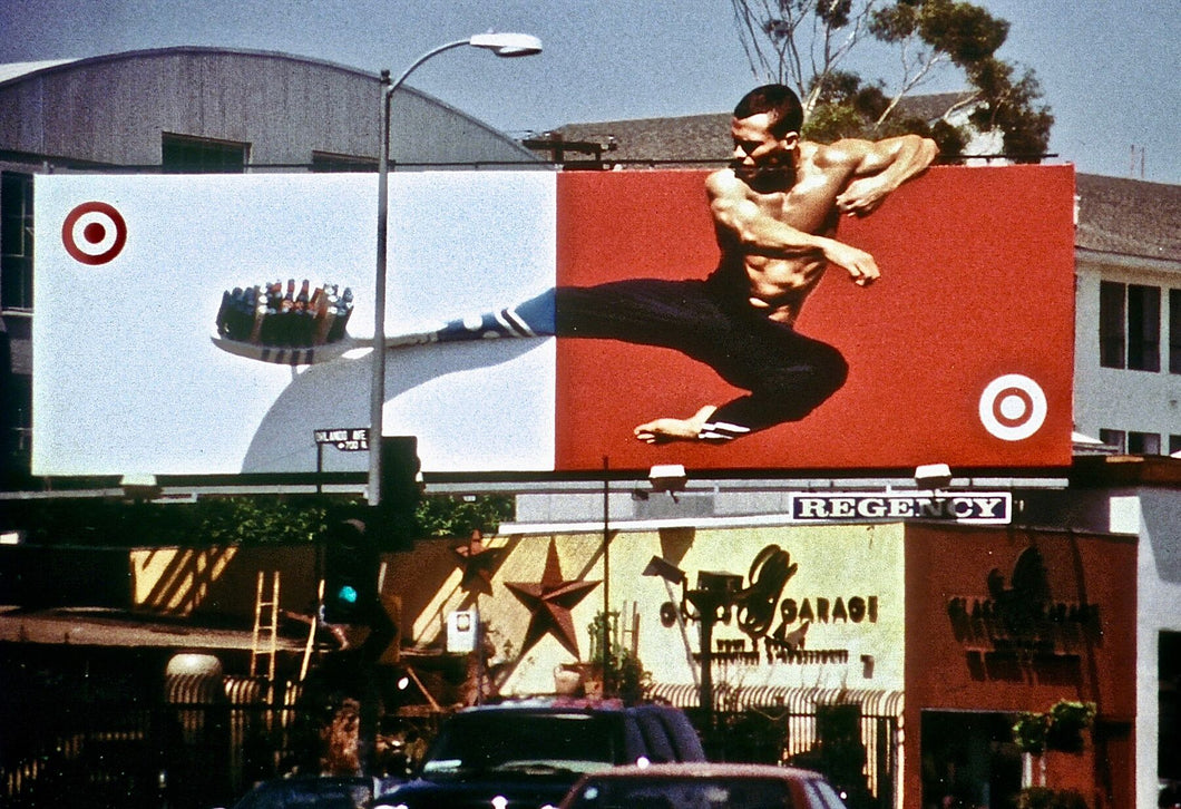 LA Toothbrush Billboard by Barbara Parkins