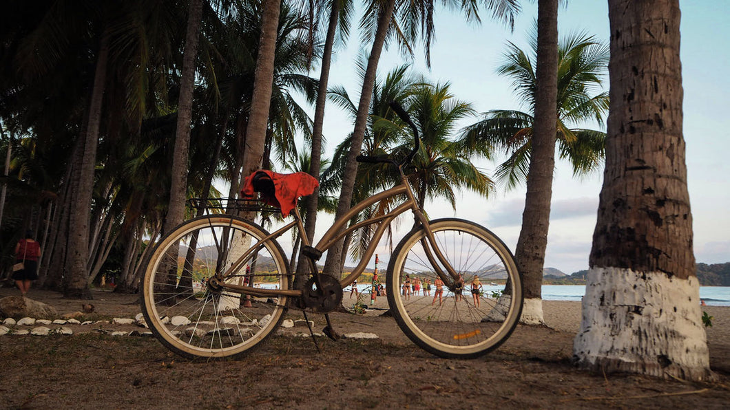 Costa Rica Beach Bike by Justine Wyness