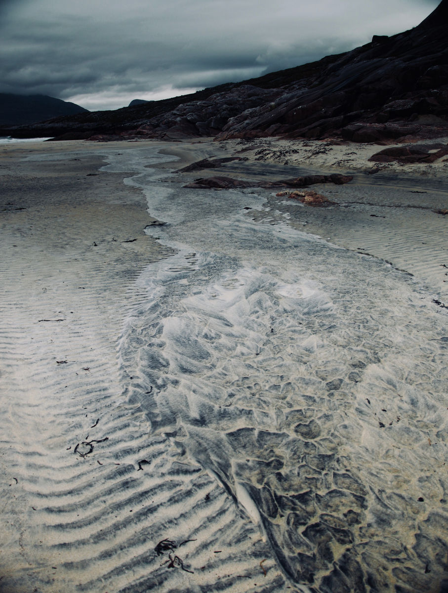 Outer Hebrides Sand Patterns by Barbara Parkins
